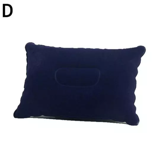 Double Sided Inflatable Pillow Soft Sleep Mat Collapsible Cushion Camping Travel