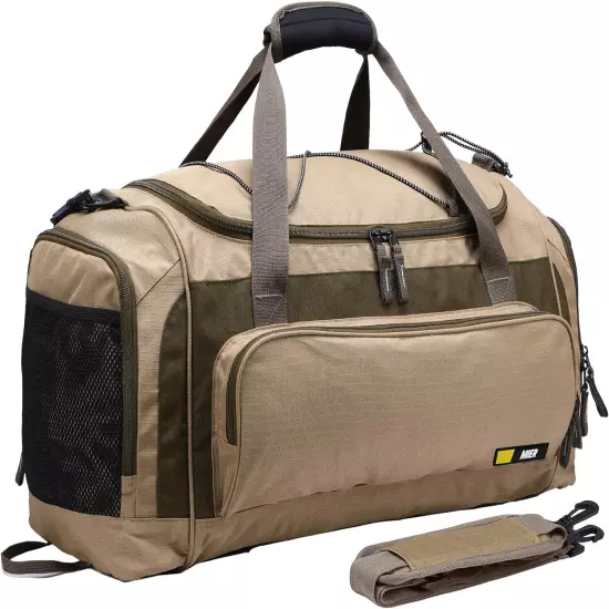 Large Duffel Bag Men'S Gym Bag with Shoe Compartment, 60L