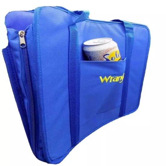 Wrangler Stadium Chair Tote With Front Pocket ,Adjustable Straps, Handles BN 