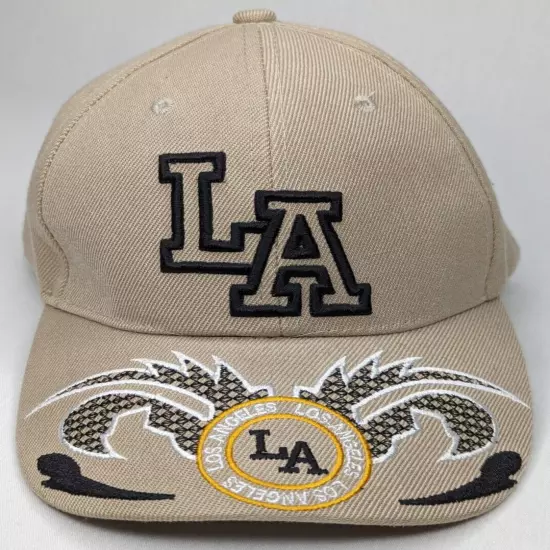 Los Angeles California LA Embordered Strap back Adult Cap, Hat