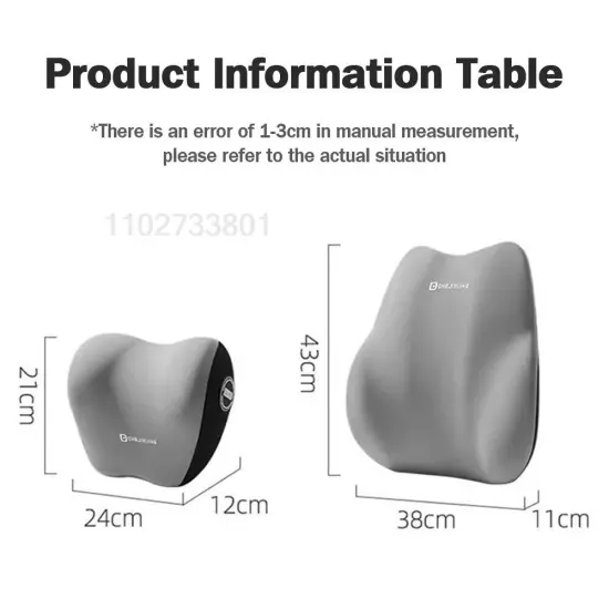 Car Neck Cushion Car Lumbar Support Car Universal Neck Pillow Backrest Cushion