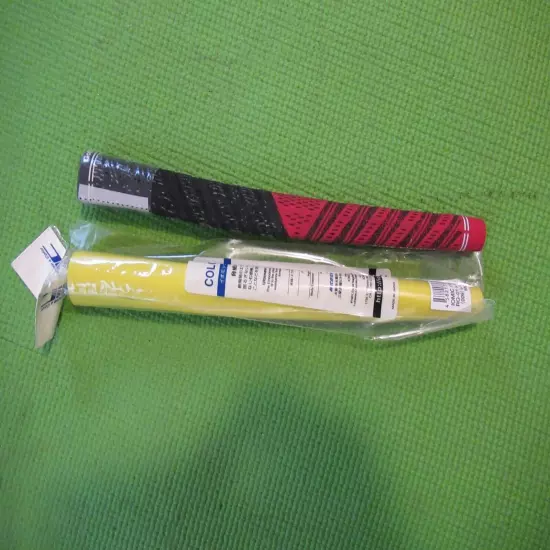 New putter grip lot. You get both. Yellow iomic + red black