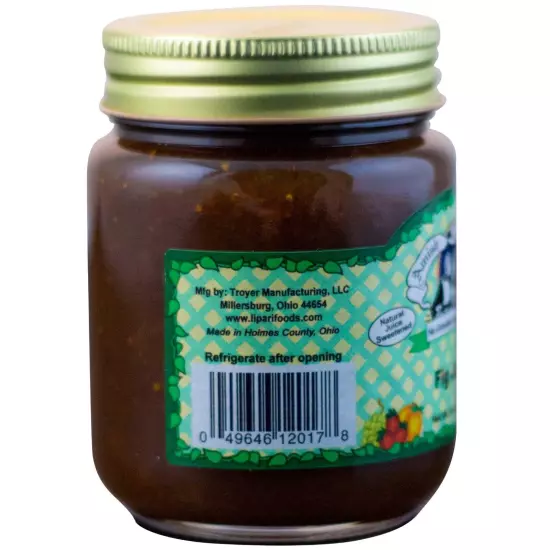 Amish Wedding Fig Jam No Granulated Sugar Added 9oz Glass Jar