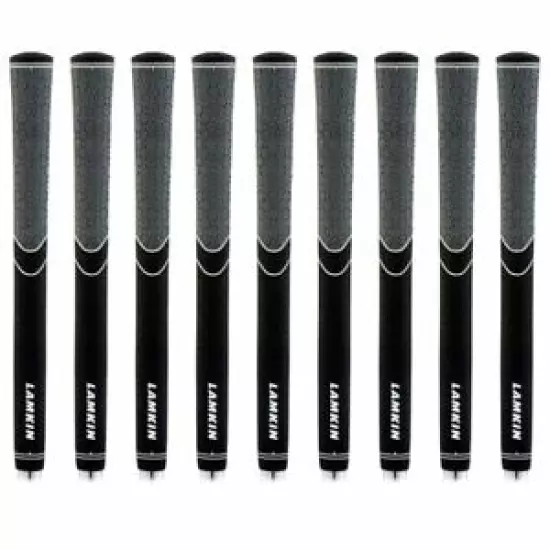 Lamkin ST +2 Hybrid MIDSIZE 9 Piece Golf Grip Bundle - NEW!