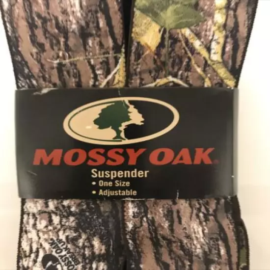 Mossy Oak Suspenders One Size NWT