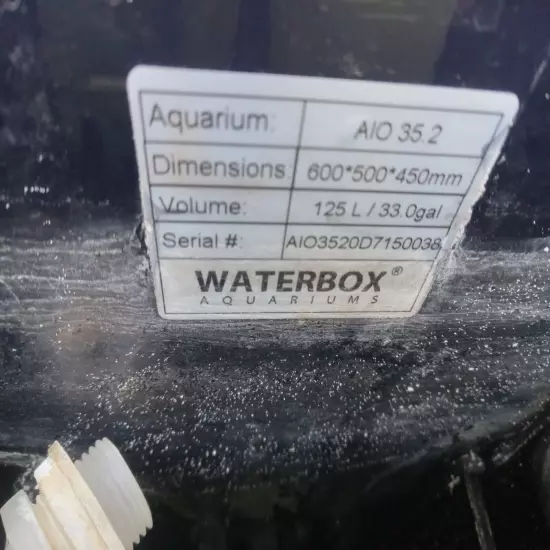 waterbox aio 35.2 aquarium