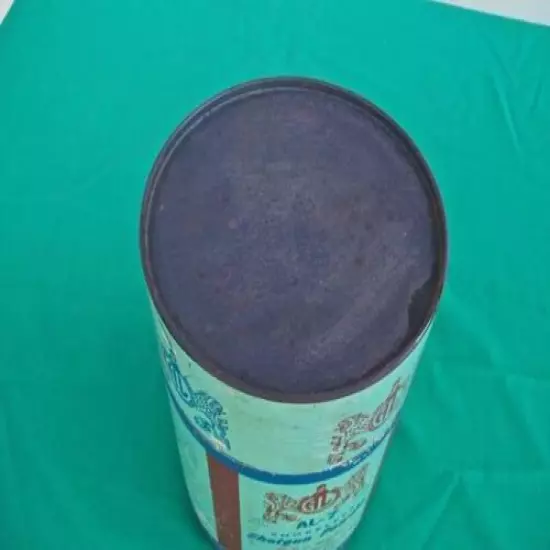 OLD AL-7 SMOKELESS SHOTGUN POWDER CONTAINER ALCAN COMPANY USA.