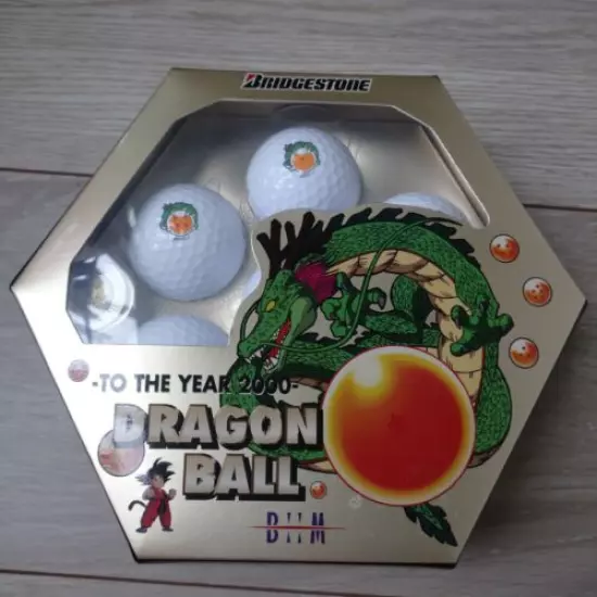 Dragon Ball Z BRIDGESTONE Golf Ball TO THE YEAR 2000 Shenron Made in Japan