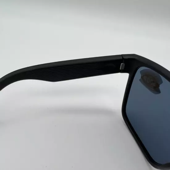 NEW Costa Del Mar PAUNCH XL Polarized Sunglasses Matte Black/ Gray 580P