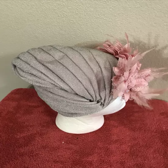 Women's Fascinator Flower Feather Headpiece Hat 40s 50s 60s Retro Party Wedding