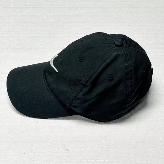 Nike Golf Cap Hat Men's One Size Black Strapback