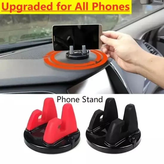 360° Rotatable Mobile Phone Holder Car Bracket Non-Slip GPS Navigation Car Mount