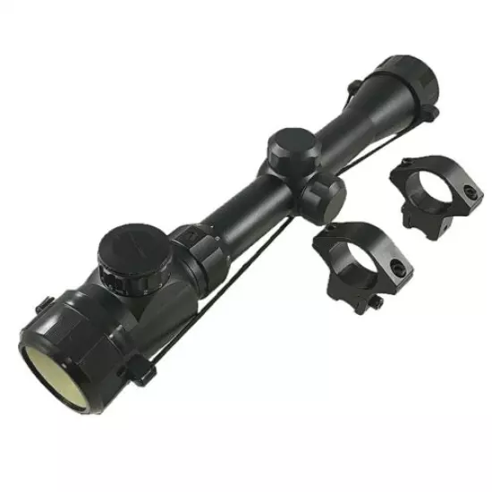 US SELLER 2-7x32 Scope illuminated Green/Red Rangefinder Reticle 