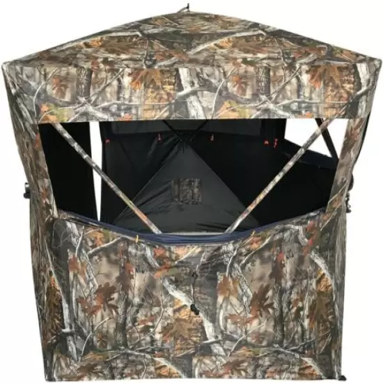 J.M RUSK 3-Man Ground Blind for Hunting