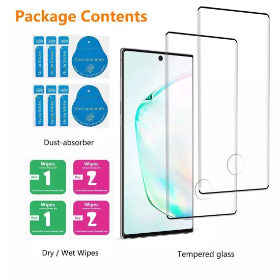 Tempered Glass For Samsung Galaxy S21 S20 S22 S23 Ultra 24 Plus Screen Protector