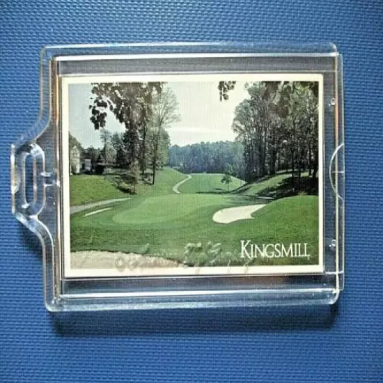 vtg - PGA TOUR Bag Tag - ANHEUSER-BUSCH GOLF CLASSIC - Kingsmill - Contestant