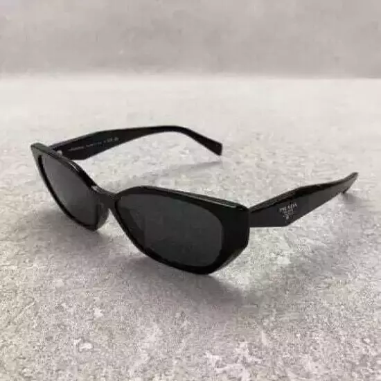 NEW PRADA PR19Z 1AB5S0 WOMEN’S SUNGLASSES PRADA SPR 19Z BLACK 55-17-145mm Italy