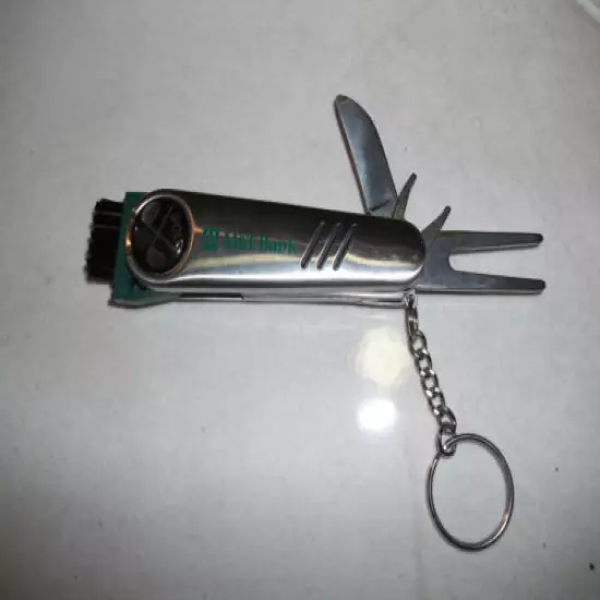 3 Golf Divot Tools Advertising: M&T Bank KEYCHAIN 