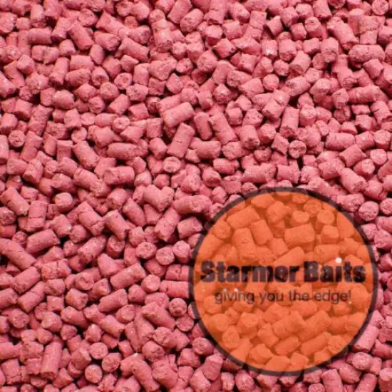 Bloodworm low oil feed pellets for carp and coarse fishing 5mm