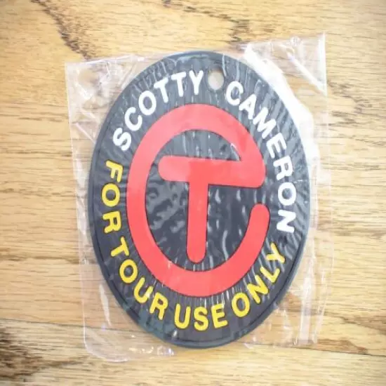 Scotty Cameron Titleist Circle T For Tour Use Only Putter Disc Bag Tag New PGA