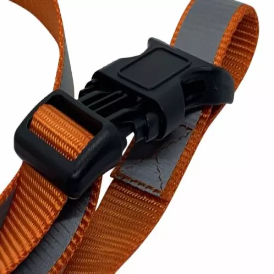 1 Foot Reflective Orange Organizer Strap with Buckle Slide