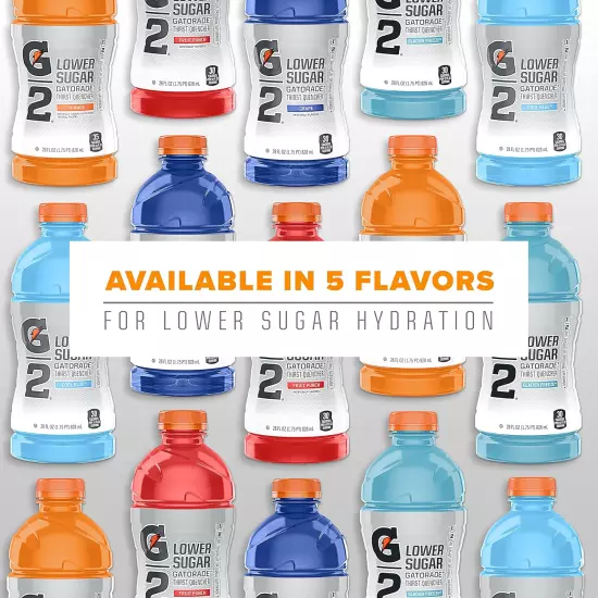 G2 Thirst Quencher Sports Drink, Variety Pack, 20Oz Bottles, 12 Pack, Electroly