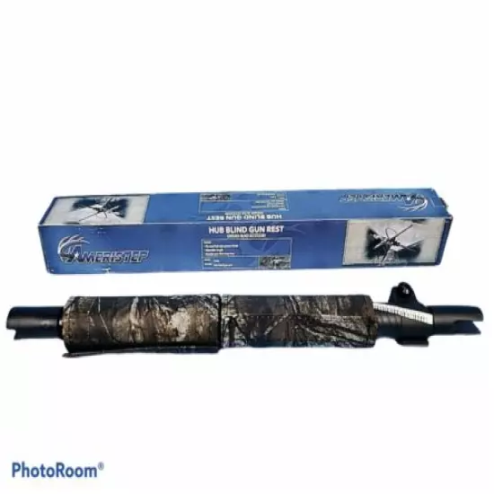 New Ameristep Hub Blind Gun Rest Adjustable Realtree Ground Blind Accessory Camo