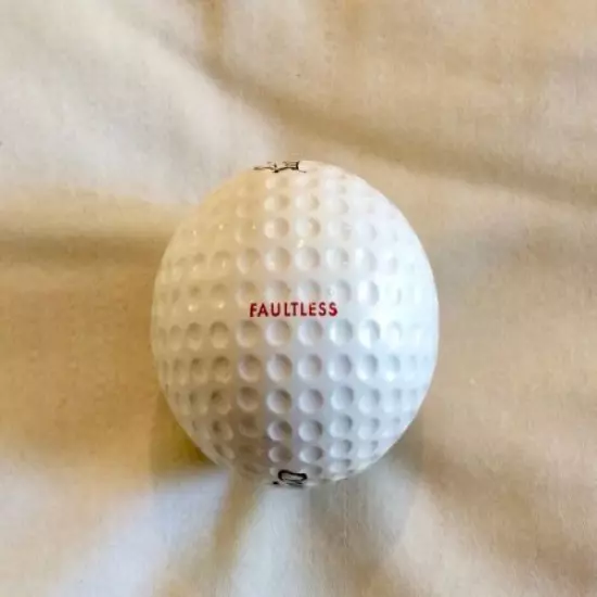  LEE TREVINO Signature 1965 Golf Ball Faultless in Red and Straight Letters #3 