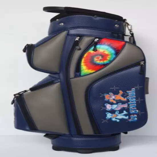 GRATEFUL DEAD CUSTOM GOLF BAG CUSTOMIZED CART BAG PERSONALIZED NAME, COLOR, LOGO