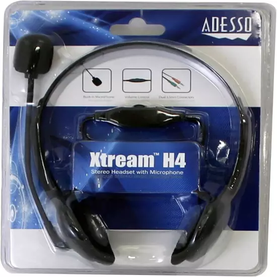 Comfortable Noise-Cancelling Headset with Volume Control for Clear Communication