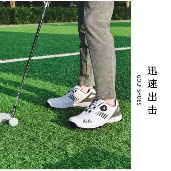 Waterproof Training Golf Shoes Men's Golf Walking Shoes Comfortable Sneakers