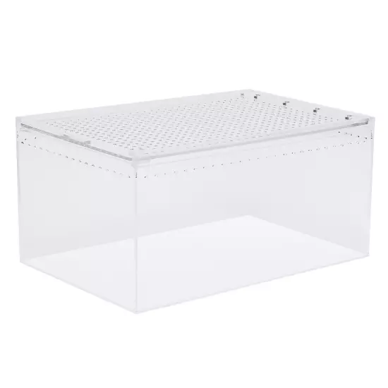 Acrylic Reptile Cage Pet Feeding Tank For Lizard Turtle Insect Breeding Cage