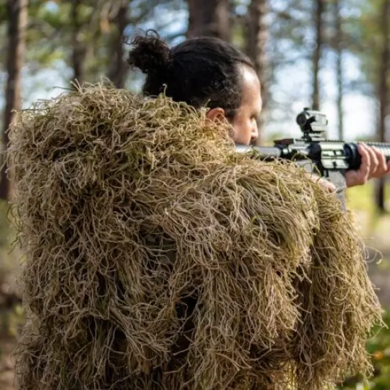 Arcturus Ghost Ghillie Suit | Super-Dense Dry Grass Hunting Camo