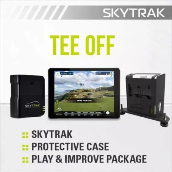 NEW SkyTrak Launch Monitor with Tee Off Package