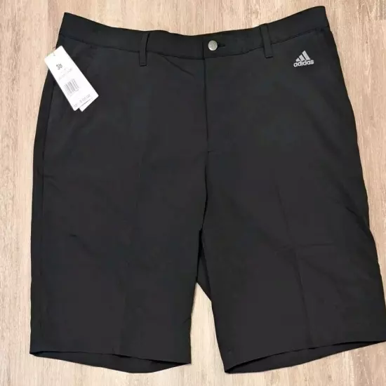 ADIDAS Adi Golf Shorts Men's SIZE 38 Black Three Stripes Logo GU2683 NWT $60