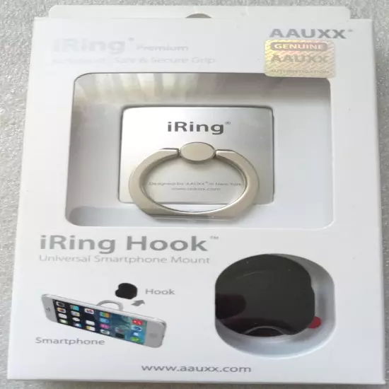 iRing Premium Kickstand Smartphone Mount AAUXX, iRing hook