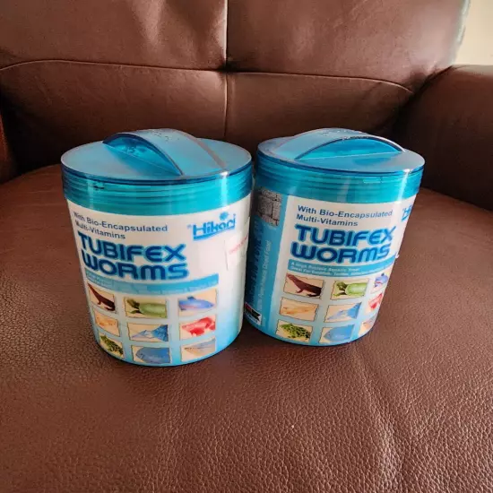 Pack Of 2 Hikari Freeze Dried Tubifex Cubes .78 oz.