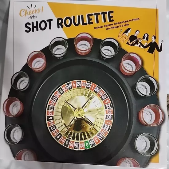 Shot Roulette Cheers New in Box