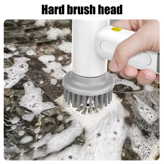 Electric Cleaning Brush Cordless 4 in 1 Rechargeable Spin Scrubber Rechargeable