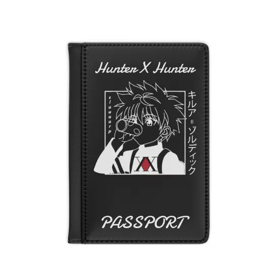 Gift Anime Travel Passport Holder Wallet Case Hunter x Hunter, Passport Cover