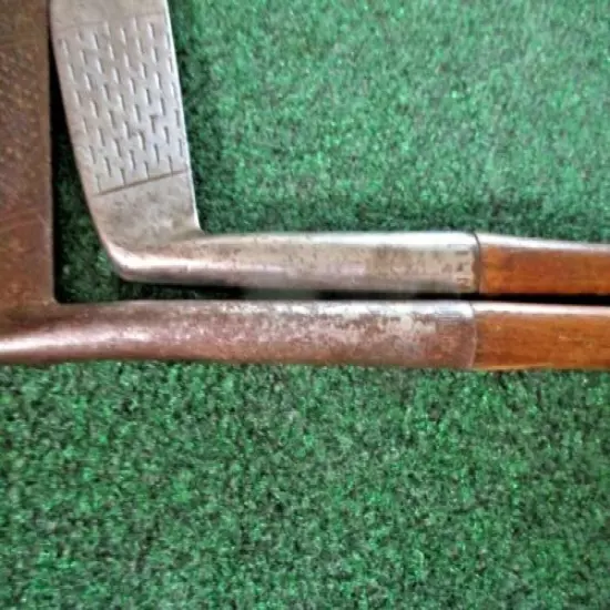 2 Vintage Hillerich & Bradsby Hickory Putter Grand Slam + The Kernel