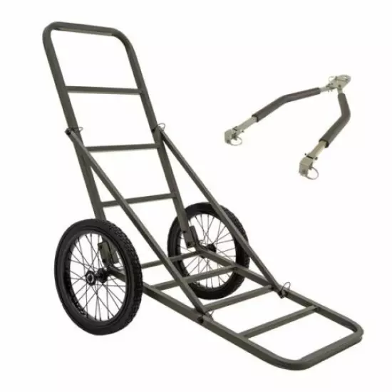 Kill Shot 300 lb. Capacity Folding Game Cart with Tow Bar