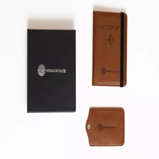 Wander Passport Holder & Luggage Tag Set