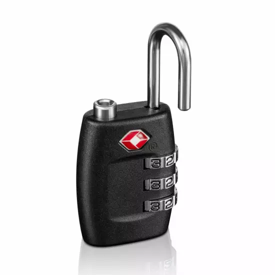 4x TSA Approved Luggage Lock Travel 3 Digit Combination Suitcase Padlock Reset