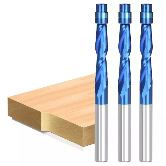 Flush Trim Solid Carbide Spiral Router Bit Down Cut Up Cut Flush Trim Router Bit