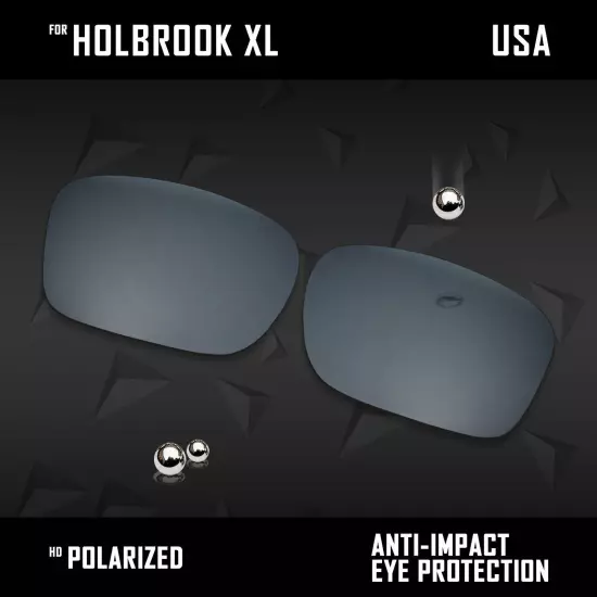 Anti Scratch Polarized Replacement Lenses for-Oakley Holbrook XL OO9417 Options