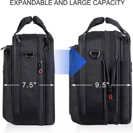 KROSER Laptop Bag Premium Briefcase Fits Up to 17.3 Inch Laptop... 