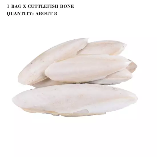 1 bag Cuttlebone Cuttlefish Bone Sepia Cuttle Fish Bird Food Calcium