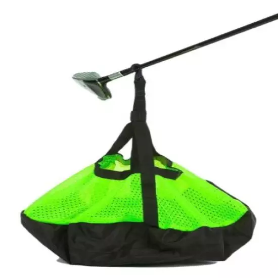 Golf Chute Resistance Swing Training SPEED POWER DISTANCE CREATES LAG Green 