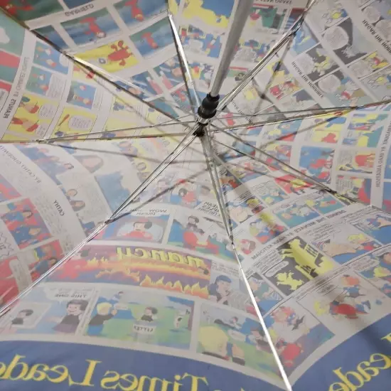 Advertising Times Leader Cartoon Auto Open Umbrella